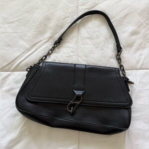 Black shoulder bag purse
